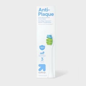 Anti-Plaque Sonic Brush Heads - 3ct - up&up